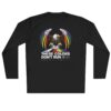 Colors Don’t Run Rainbow Eagle Long Sleeve T-Shirt – LGBTQ+ Pride Classic Fit Tee