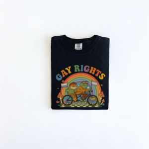 Frog Gay Rights LGBT Rainbow T-Shirt