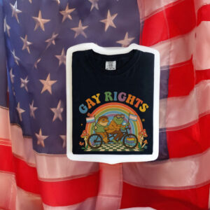 Frog Gay Rights LGBT Rainbow T-Shirt