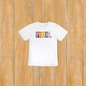 Pride Rainbow T-Shirt - LGBTQ+ Equality Tee, Minimalist Pride Month Shirt, Unisex Human Rights Campaign Apparel