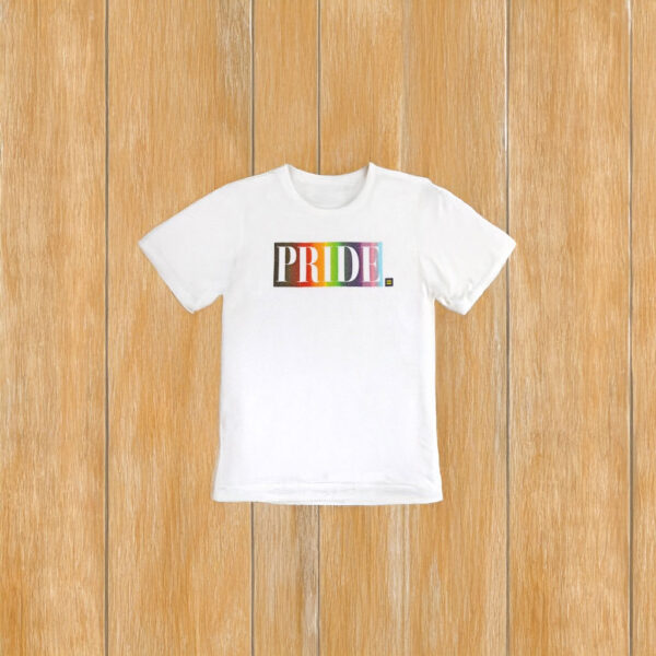 Pride Rainbow T-Shirt - LGBTQ+ Equality Tee, Minimalist Pride Month Shirt, Unisex Human Rights Campaign Apparel