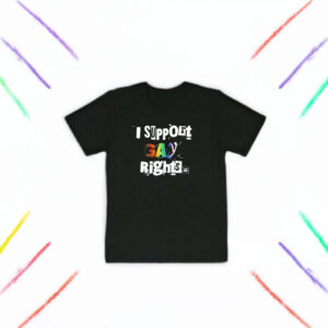 I Support Gay Rights T-Shirt – LGBTQ+ Equality Unisex Graphic Tee