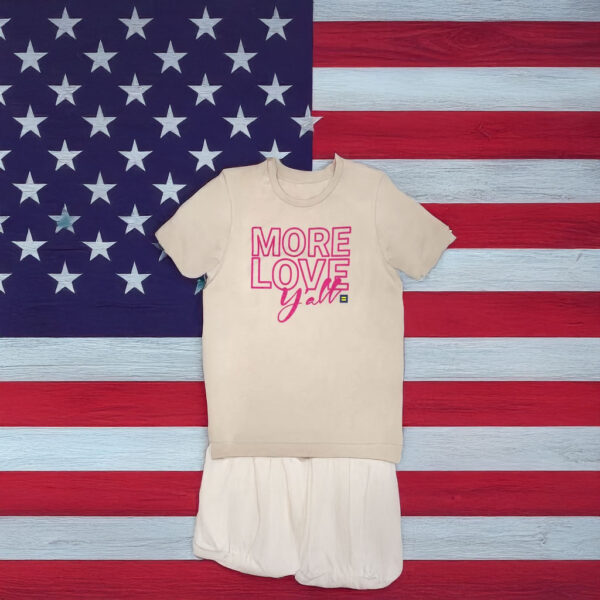 More Love Y’all T-Shirt – Southern Charm Meets LGBTQ+ Pride Unisex Tee
