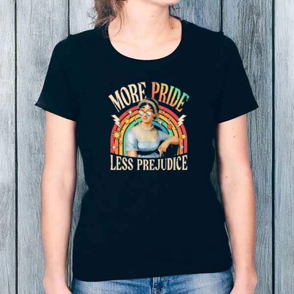 More Pride Less Prejudice Shirt, LGBTQ Shirt
