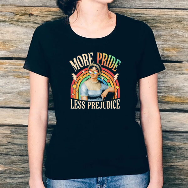 More Pride Less Prejudice Shirt, LGBTQ Shirt
