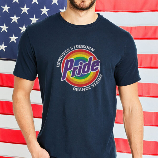 Pride Removes Stubborn Orange Stains Shirt